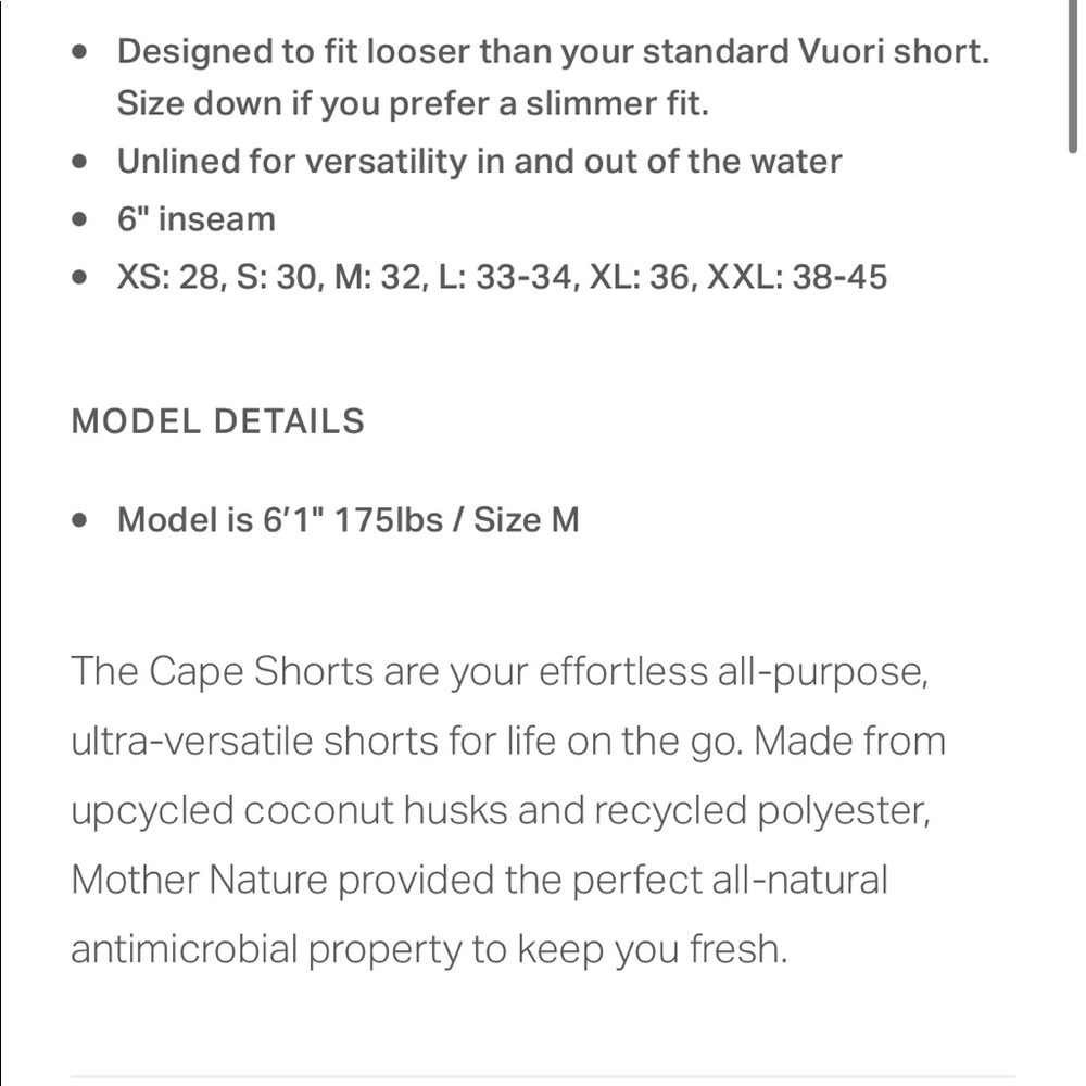 Vuori Blue Camo Athletic Shorts - Picture 4 of 5